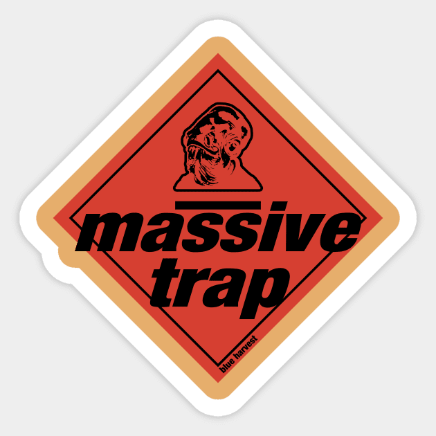 Massive Trap! Sticker by Paulychilds